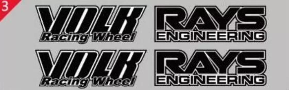 Классический автомобильный Стайлинг, Классический обод колеса, декоративные виниловые наклейки, Набор наклеек для TE37 TE37 SL TE37C