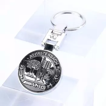 Классический металлический автомобильный брелок для ключей для Mercedes Benz AMG A B C E G M S GL SL GLC CLE GLC GLA GLK W204 W205 W211 W212 W213