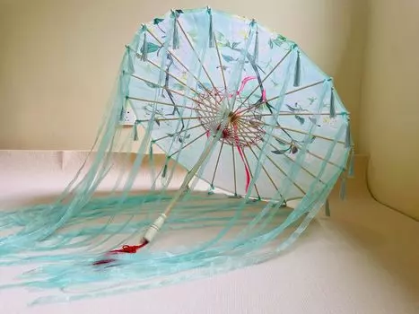 Классический зонт Aprilis Garden 82 см из масляной бумаги