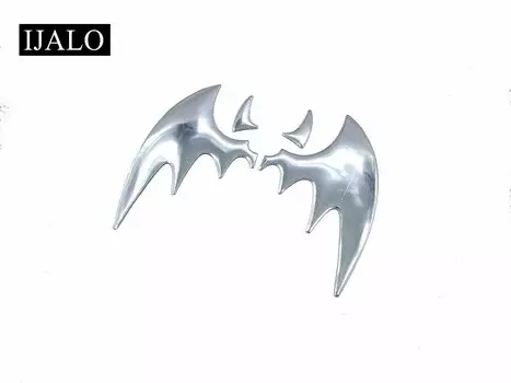 Классная летучая мышь, 3D Автомобильная наклейка, украшение для автостайлинга, автомобильная наклейка с логотипом, 3D хромированный ПВХ значок, эмблема, наклейка