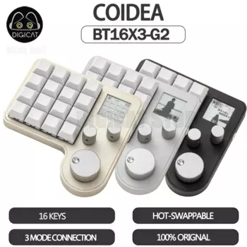 Клавиатура беспроводная Coidea, USB/2,4G/Bluetooth, 3 режима