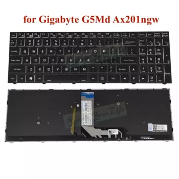 Клавиатура для ноутбука Gigabyte G5MD Ax201ngw G5GD G7MD G7GD G7GD G5KC G7KC