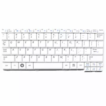 Клавиатура для ноутбука Samsung NP-NF210 White US United States Edition
