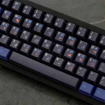 Клавиатура GMK PS для механической клавиатуры 61/68/75/84/98/104Key