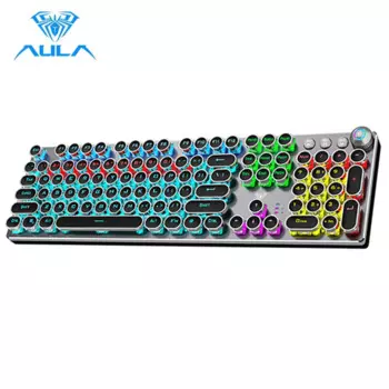 Клавиатура игровая Механическая проводная, 104 клавиши, USB