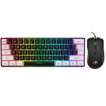 Клавиатура игровая Проводная с RGB-подсветкой, 61 клавиша