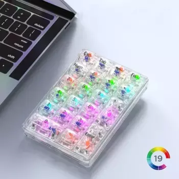 Клавиатура K21 с Bluetooth, 21 клавиша, Механическая цифровая клавиатура