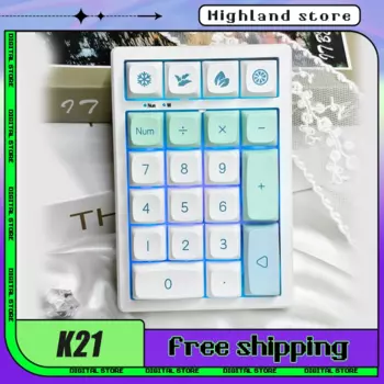 Клавиатура Keycool K21, 3 режима, K21Pro, Bluetooth, 21 клавиша