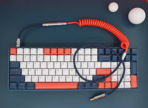 Клавиатура с механической клавиатурой Spot GeekCable F96