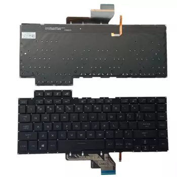 Клавиатура с подсветкой для ASUS GA502G GA502D GA502I GU502G GU502DU GU502GV GU502L/LW