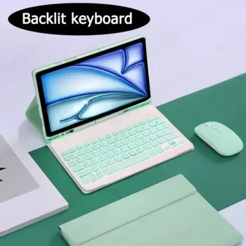 Клавиатура с RGB-подсветкой для iPad Air 11, 7 цветов