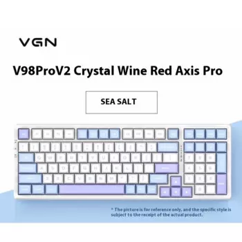 Клавиатура Vgn V98 Pro V2 3-режимная Механическая с 98 клавишами