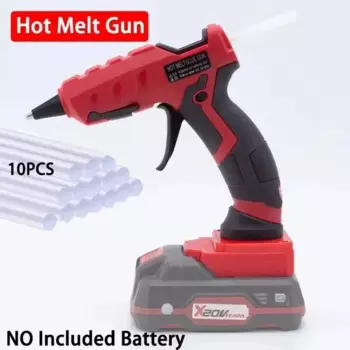 Клеевой пистолет Lidl Parkside X20V с литиевой батареей, 10 шт., 7 мм
