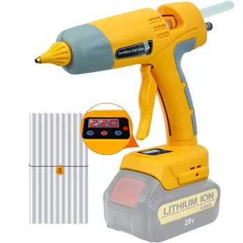 Клеевой пистолет RexLeLXB 100 Вт для батареи Dewalt 20 В