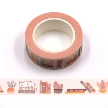 Клейкая декоративная лента «кошка» Mengtai 10 м