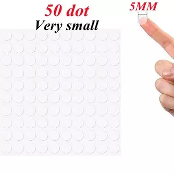 Клейкая двусторонняя лента Round Double Sided