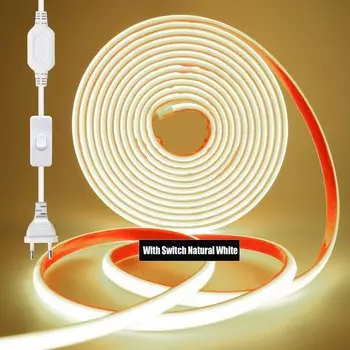 Клейкая светодиодная лента KISUFU 220В IP67