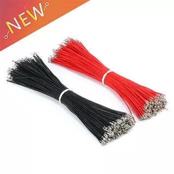 Клеммная проволока XH2.54 Double Tin Header 200mm, 20 шт., красный, черный