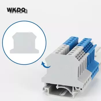 Клеммные блоки D-UK 1.5-2.5 торцевые крышки 10 шт