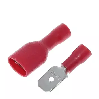 Клеммный блок TZT FDFD2-250 MDD2-250 синий красный 10 шт