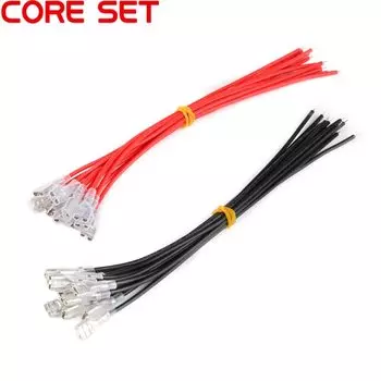 Клеммы для проводов Your Cee 5 шт., красный, черный