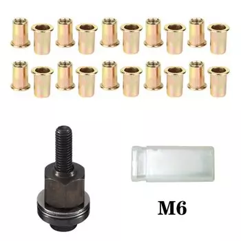 Клепальный пистолет YISEONG с гайками M3-M12