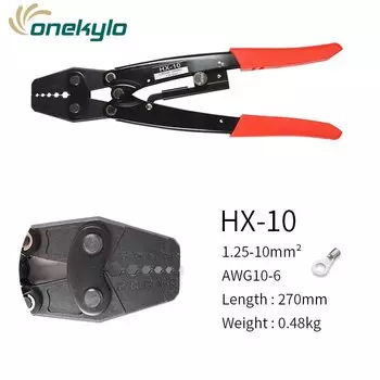 Клещи для неизолированных клемм CLAMPLUS 0,5-38 мм2