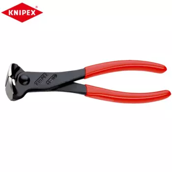 Клещи для резки KNIPEX 68 01 180 имеют режущие кромки, подходящие для мягких и твердых проводов, экономичные и высокоэффективные