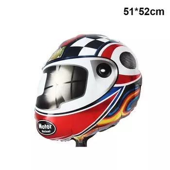 Клетчатые фольгированные шары с номером EsenTroye