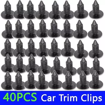 Клипсы автомобильные, 50/40/30/20/10 шт./лот, с отверстием 7,8 мм