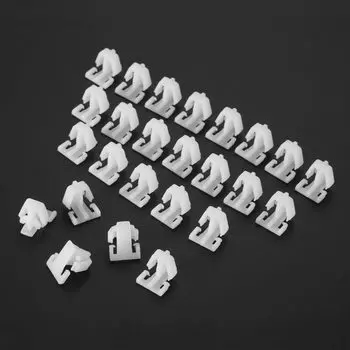 Клипсы для Honda Civic CRV Odyssey, 25 шт., фиксаторы для передней двери, боковой молдинги 75305-S0A-003For Auveco A20783 A 20783