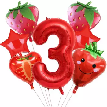 Клубничная фотогирлянда RENYUAN