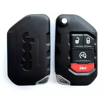 Ключ BB для Wrangler 2018 2019 433 МГц PCF7939M 4A чип FCC ID: OHT 1130261 Откидной смарт-ключ от машины с дистанционным управлением