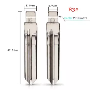 Ключ для Citroen C4L Triumph, KEYYOU 17 53 #54 #58 #99 #72 #73 #122 #83 #