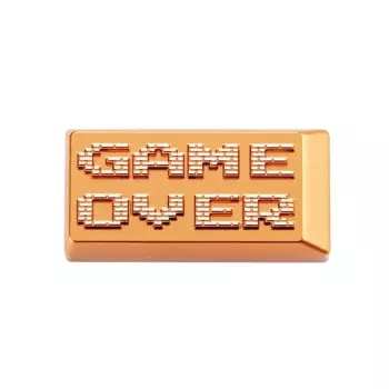 Ключ для механической клавиатуры ZOMO PLUS GAME OVER ALUMINUM ARTISAN KEYCAP