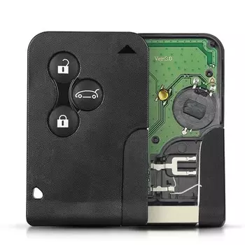 Ключ для смарт-карты KEYYOU с 3 кнопками, 434 МГц, чип ID46 PCF7947 для Renault Clio Logan Megane 2 3 Scenic, пульт дистанционного управления PCB, ключ для автомобильного ключа