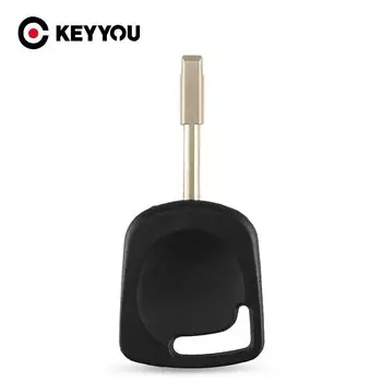 Ключ для транспондера KEYYOU, корпус для Ford Focus Mondeo KA Jaguar XJ8 Transit Connect Fob, пустой чехол с лезвием FO21, 10 шт.
