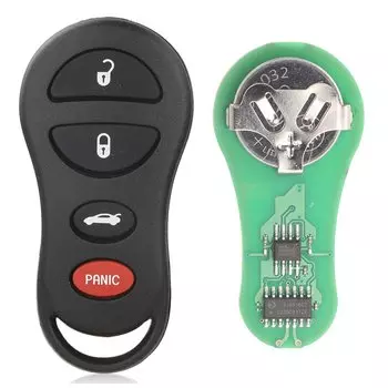 Ключ Jingyuqin Для Dodge Jeep Chrysler Concord 300M 2001-2004, 3 Кнопки, 315 МГц