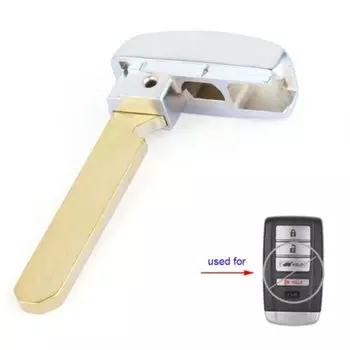 Ключ Keyecu для аварийной вставки для Acura ILX MDXRDXRLX TLX 2014 2015 2016 2017 2018, KR5V1X, 35118-TY2-A00