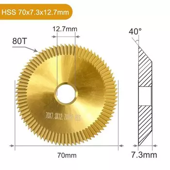 Ключевой станок Xcan KM053028 с титановым покрытием