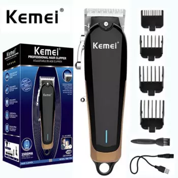 KM-1756 профессиональная машинка для стрижки волос, машинка для стрижки волос, Беспроводная Машинка для стрижки волос, триммер для бороды, Мужская электрическая машинка для стрижки волос, аккумуляторная машинка для стрижки волос