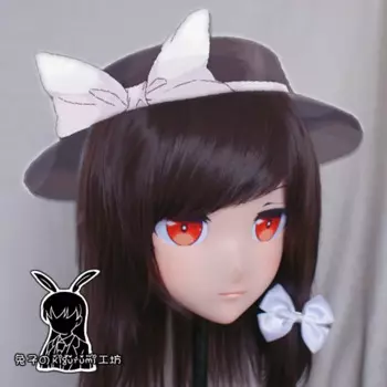 (KMY005) персонаж на заказ, женщина/девочка из смолы, Рисунок полная/полу-голова с замком, аниме, косплей, японский рисунок