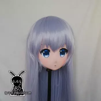 KMY012) персонаж на заказ, женщина/девочка из смолы, Рисунок полная/полу-голова с замком, аниме, косплей, японский рисунок