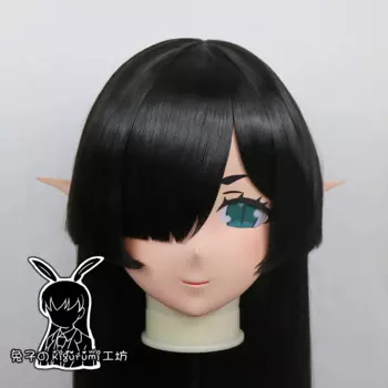 (KMY105) персонаж на заказ, женщина/девочка из смолы, Рисунок полная/полу-голова с замком, аниме, косплей, японский рисунок