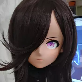 (KMY197) персонаж на заказ, женщина/девочка из смолы, Рисунок полная/полу-голова с замком, аниме, косплей, японский рисунок