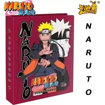 Книга для карт KAYOU Naruto, коллекция Deluxe Edition, персонажи аниме, высококачественные драгоценные карты, защитная книга для карт, подарок для детей