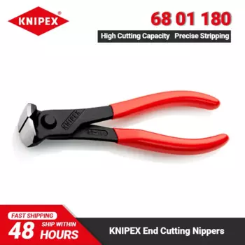 KNIPEX 68 01 180 Клещи для скручивания и резки связывающей проволоки 61 HRC инструменты электрика с дополнительно закаленным