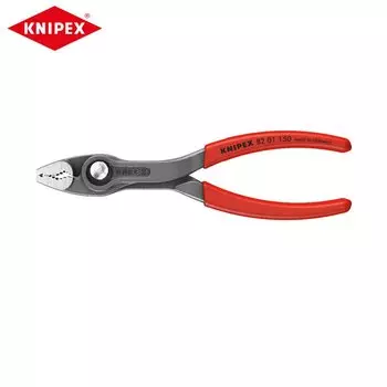 KNIPEX 82 01 150 Плоскогубцы с двойной рукояткой для передней и боковой захваткой 150 мм