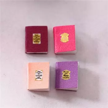 Книжка-раскраска для кукольного домика 4 шт.