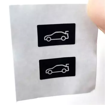 Кнопка багажника автомобиля, крышка переключателя багажника, ремонтная наклейка для BMW 3 5 7 F серии F20 F30 F35 F10 F11 F01 F02